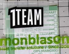 Patch Flocage Officiel 1Team