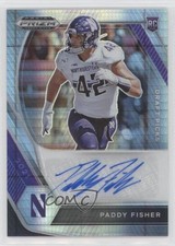 2021 Panini Prizm Draft Picks Hyper Paddy Fisher #DPA-PAD Auto 10k8