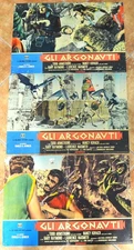 GLI ARGONAUTI 63 Jason and the Argonauts Charles Schneer 3 FOTOBUSTE ORIGINALI