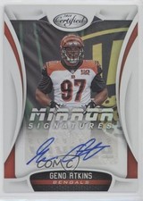 2018 Certified Mirror Signatures 18/50 Geno Atkins #MS-GA Auto ht1