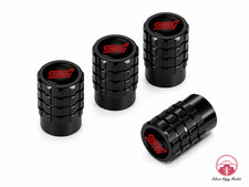 Subaru St28102z2000 Sti Genuine Tire Wheel Air Valve Cap Set Black Japan Oem Subaru St28102z2000 Sti Genuine Tire Wheel Air Valve Cap Set Black Japan Oem