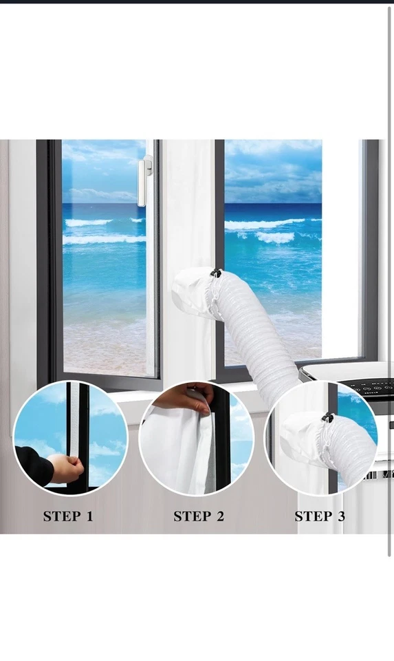 Window Seal Kit for AC Air Conditioner Tumble Dryer Washer Dryer Portable - Image 3 of 4
