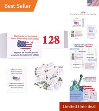 US Citizenship Flash Cards 2026, 128 Official USCIS Civics Questions and Answers