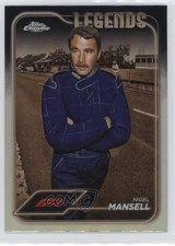 2024 Topps Chrome Formula 1 F1 Legends Refractor Nigel Mansell #199 HOF 1m01