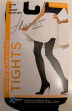 Hanes X-Temp Shapes  Smoothes Opaque Tights Mocha 2XL
