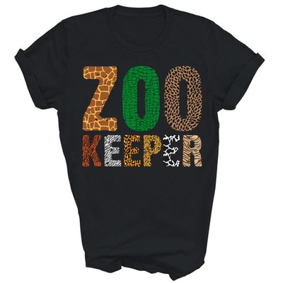 Zoo Keeper Art Africa Zookeeper Funny Unisex Shirt Gift