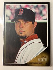2011 Topps Heritage Josh Beckett #C36 Boston Red Sox