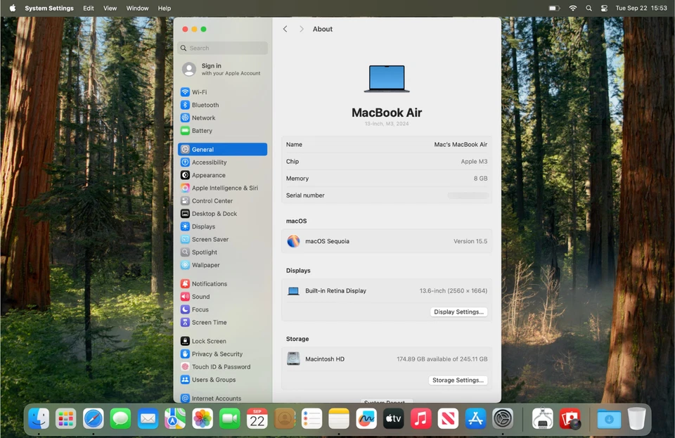 Apple MacBook Air 13" M3 · 8GB · 256GB, photo 2 of 5