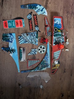 Checkpoint Pinball Machine Plastics Parts