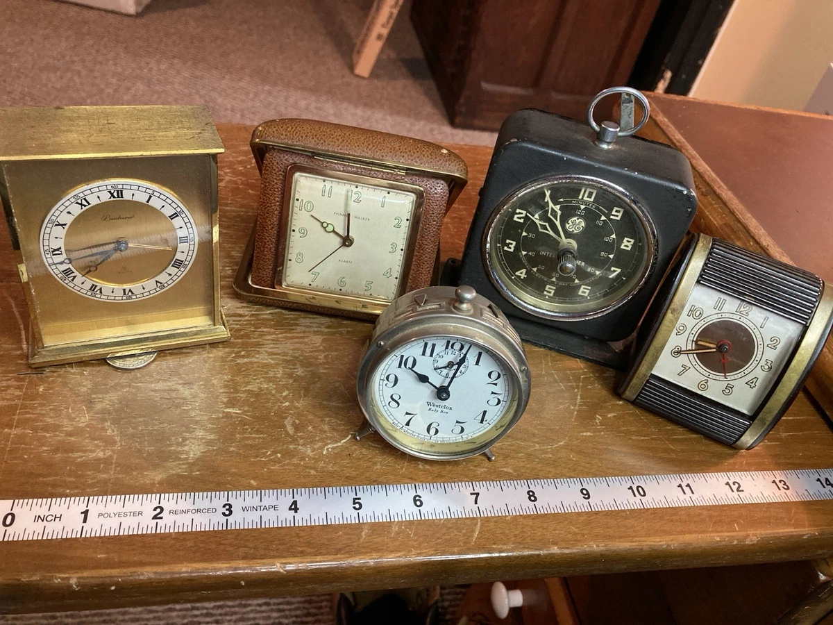 Bucherer Clock In Collectible Alarm Clocks (1930-1969) for sale | eBay