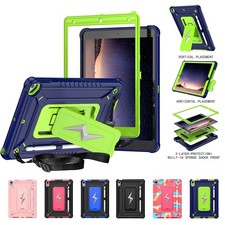 Stand Case Cover W/ Shoulder Strap for iPad 7/ 8th 9th 10th 11th A16 Gen Air 3rd