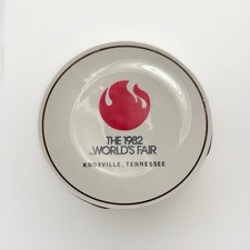 1982 World's Fair Knoxville Tennessee Plate And Coffee Mug Set