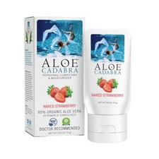 Aloe Cadabra Flavored Personal Lubricant and Vaginal Moisturizer, Organic Edible
