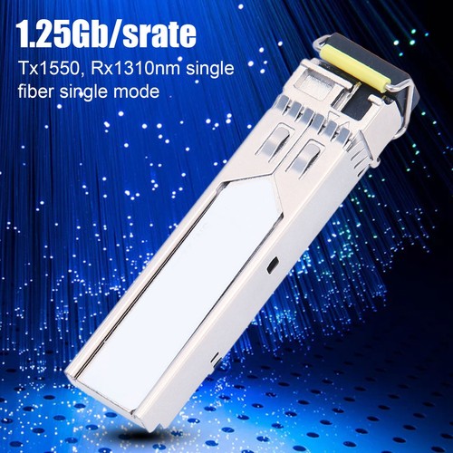 1.25G SFP Transceiver LC Port Single Fiber Single Mode 10KM Transmission Dist FY - Afbeelding 18 van 22