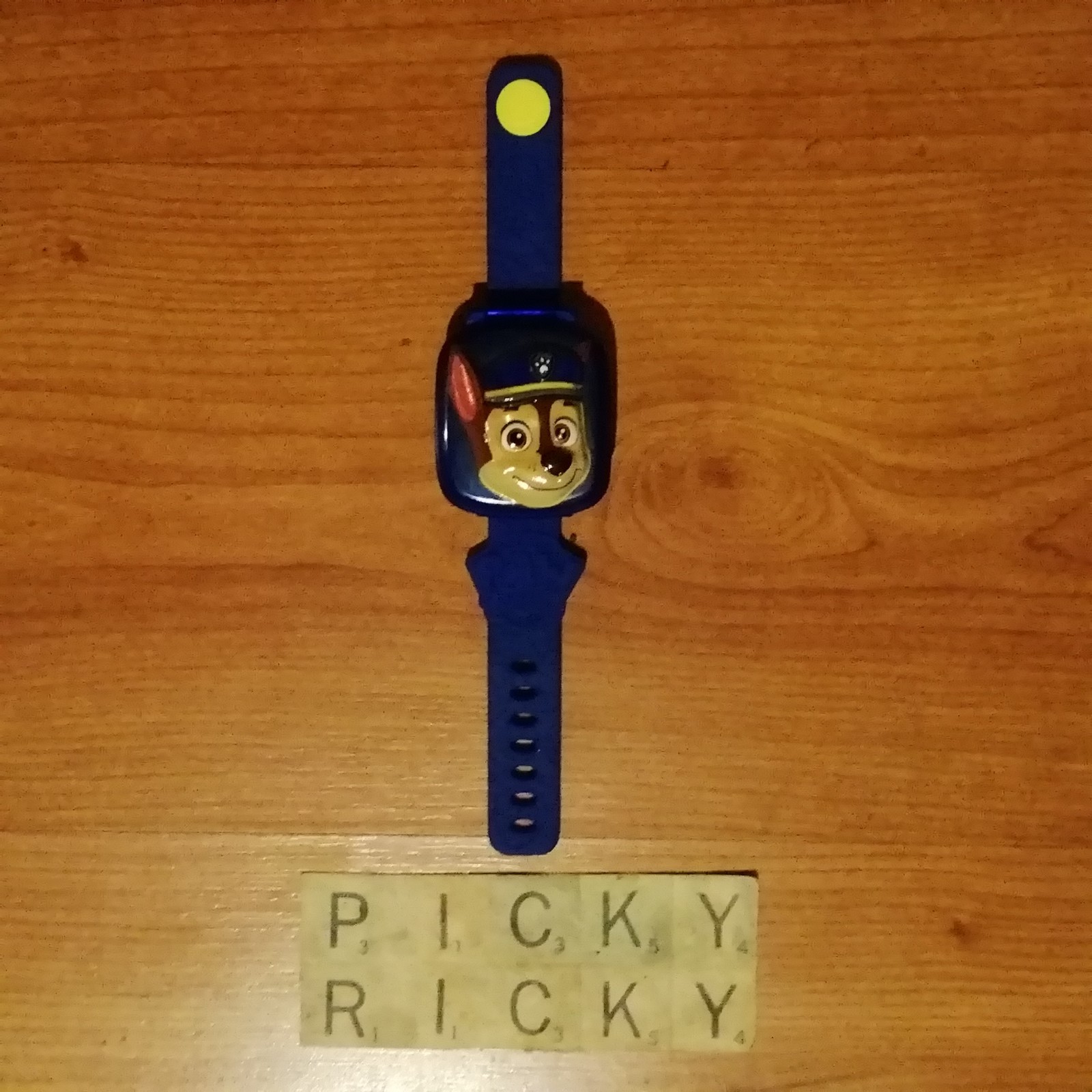 Vtech Paw Patrol Chase Kids Learning Watch Toy Blue Spin Master 2021 - Tested