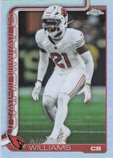 2025 Topps Chrome - Garrett Williams, #6, Refractor