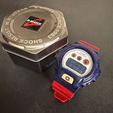 Casio G-SHOCK DW-6900AC-2 Blue and Red Series New Battery Good Condition 3230