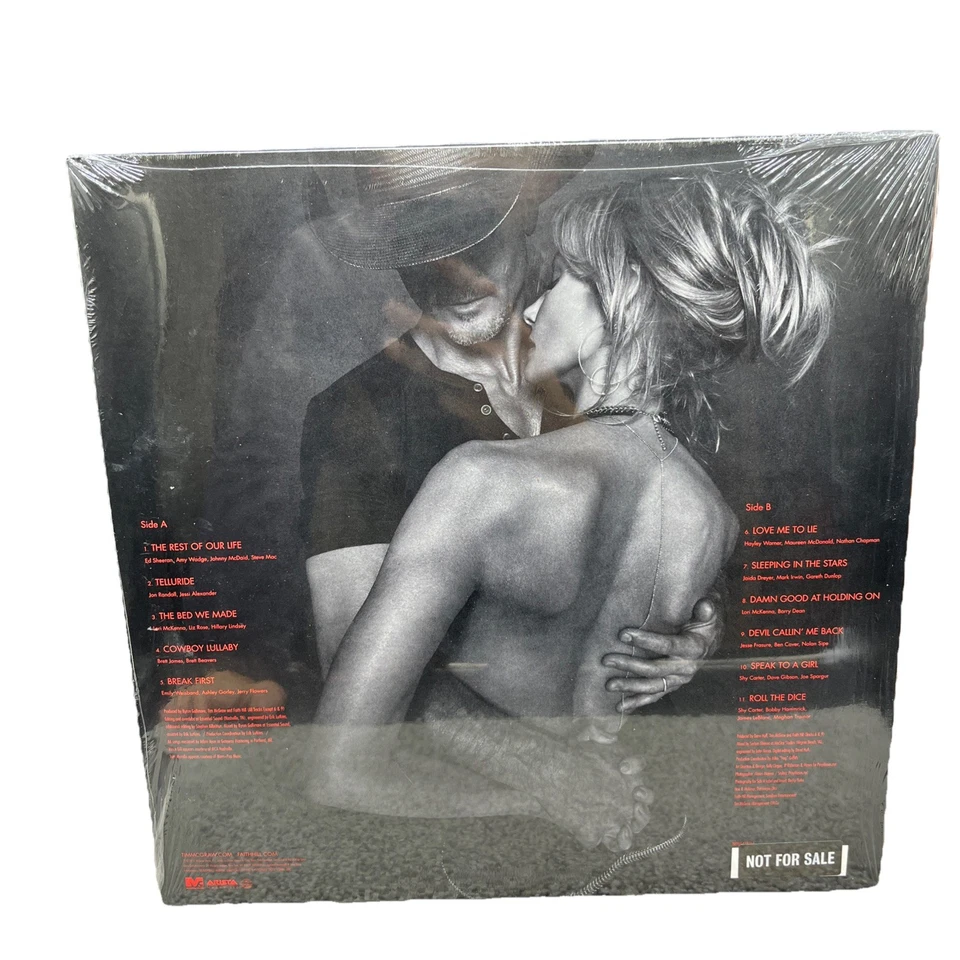 RARE Tim McGraw and Faith Hill The Rest Of Our Life Vinyl LP New & Sealed - Image 2 of 2