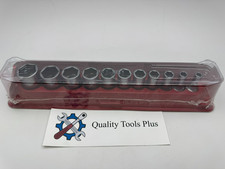 Snap-on New 211yfssy 11-pc 38 Dr 6-pt Flank Drive Xtra Semi-deep Socket Set Snap-on New 211yfssy 11-pc 38 Dr 6-pt Flank Drive Xtra Semi-deep Socket Set