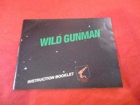 Wild Gunman (Nintendo NES) COMPLETE w/ Box manual game WORKS!