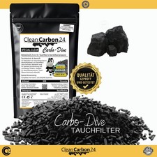 CleanCarbon24 Carbo-Dive Tauchfilter Spezial-Kohle für Taucher