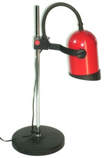 Lámpara de escritorio moderna poste de iluminación MCM vintage roja ajustable Holanda