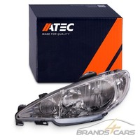 Atec Scheinwerfer Hauptscheinwerfer H7/H7 Links FÜR Peugeot 206+CC