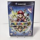 Mario Party 5 Nintendo Gamecube Disc & Case Tested Clean Fast Shipping