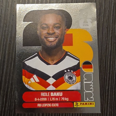 Panini FIFA Sport Trading Card Ridle Baku RB Leipzig Fußball