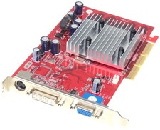 Gainward NVIDIA GeForce 6200A AGP 256MB DDR2 Graphics Card DVI-I VGA TV-OUT