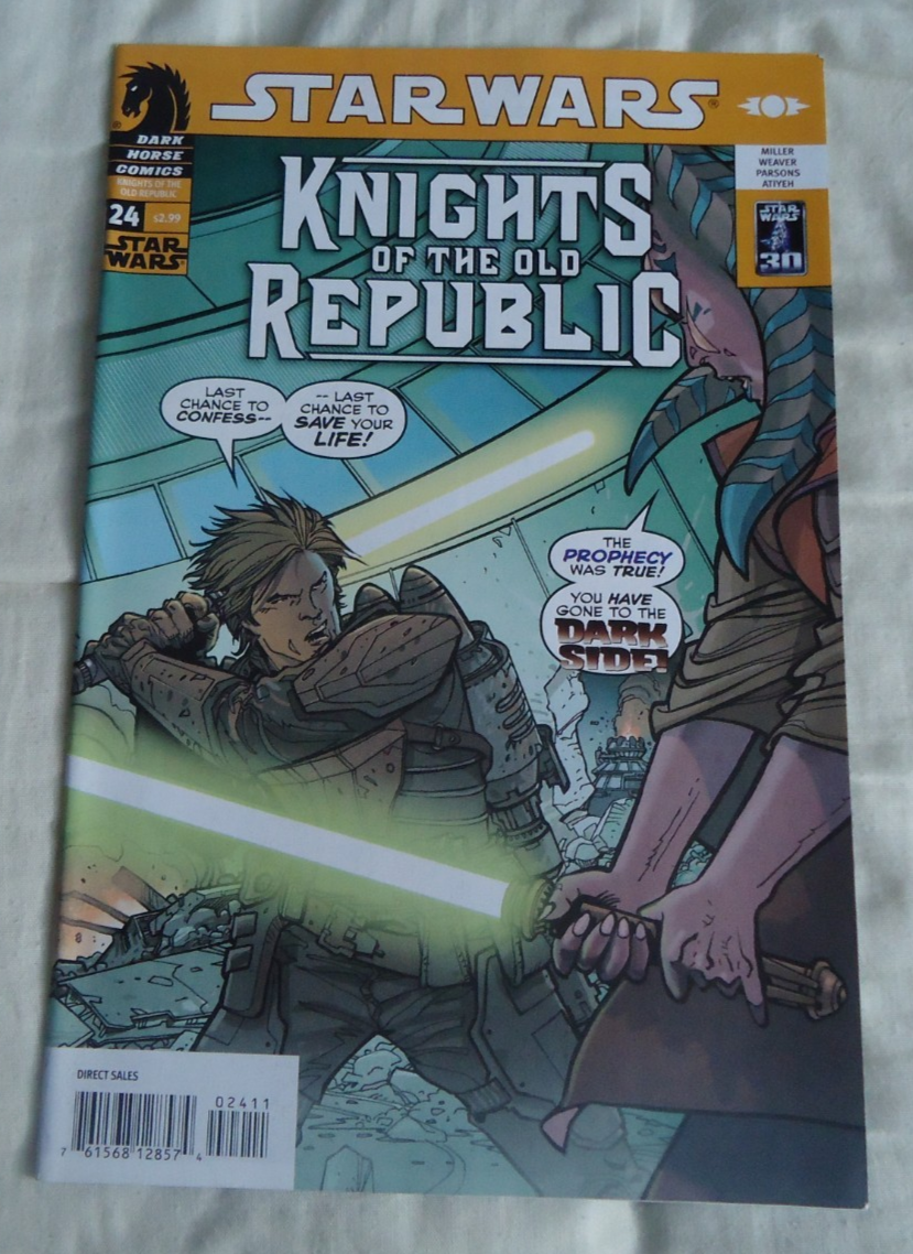 Dark Horse Comics STAR WARS KNIGHTS OF THE OLD REPUBLIC ISSUE #24 Comic Book (S)