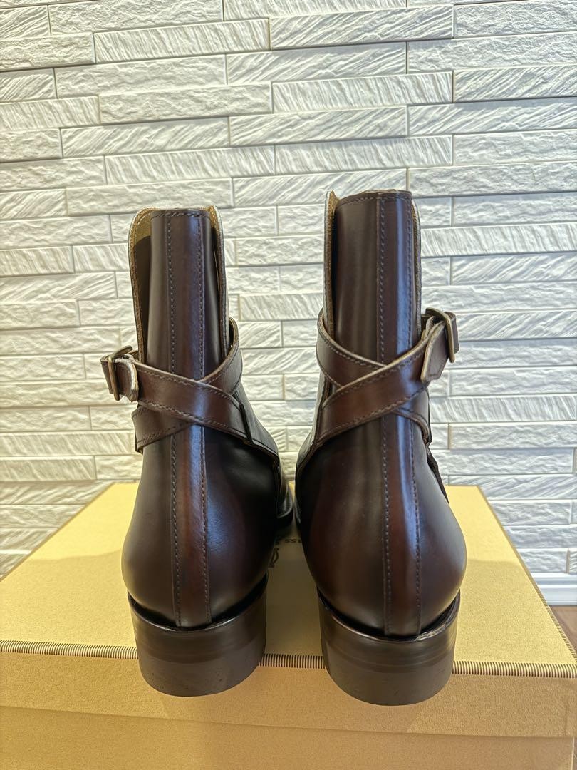 靴 CLINCH BRASS JODPHUR BOOTS CALF BROWN Clinch Jodhpur Boots Brown Calf brass US8.5 | eBay