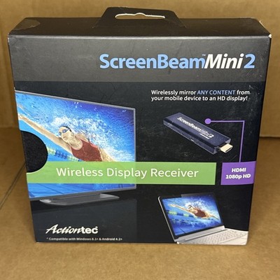 Actiontec ScreenBeam Mini 2 Wireless Display Receiver HDMI 1080p HD IOB