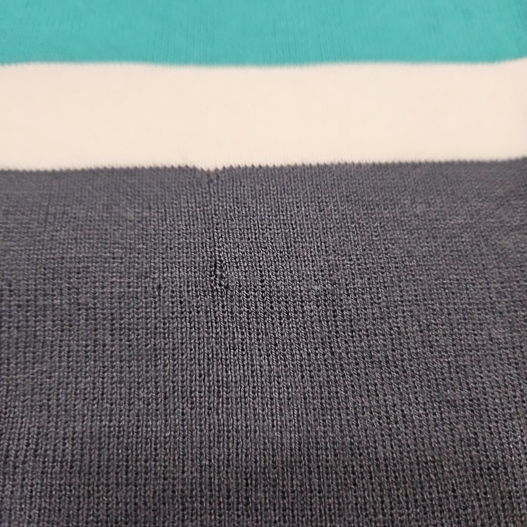 Lacoste Crew Neck Striped Sweater Size 6 Purple And Teal Lot Of 2 thumbnail 7