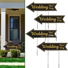  New 4 Wedding Yard Signs