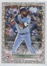 2022 Topps Holiday Mega Box Metallic Teoscar Hernandez #HW48 0bt4