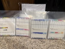 Ohuhu Alcohol Markers Broad And Fine Tip, Curated Color Palettes