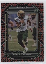 2023 Panini Prizm Draft Picks Snakeskin Prizm DeWayne McBride #131 0i1b