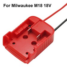 DIY Power Wheels Adapter Compatible With Milwaukee M18 18V Battery Dock Robotics