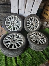 RENAULT Megane ALLOY WHEELS & Continental Tyres 195/50R16 XL + FAST UK 🇬🇧 POST
