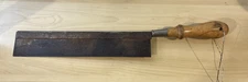 VINTAGE  Vintage Dovetail Saw.. Cant See An Etched Logo Previous Owners Mark'USA