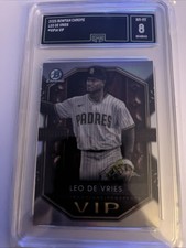 2024 Bowman Chrome Prospects Leo de Vries Vip Auto Vip-LD Very Important Prospec