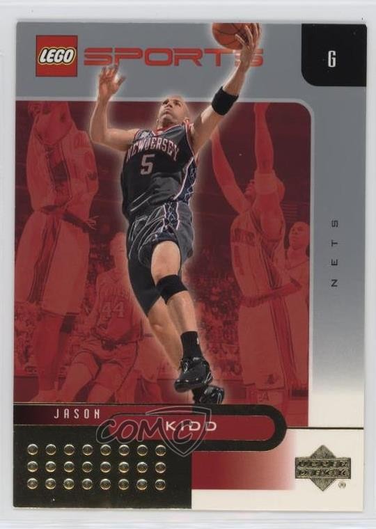2002-03 Upper Deck Lego Sports Gold Foil Jason Kidd #11 HOF 4w8