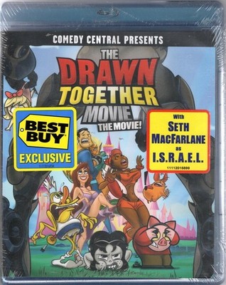 The Drawn Together Movie: The Movie! Blu Ray / Brand New Factory Sealed!