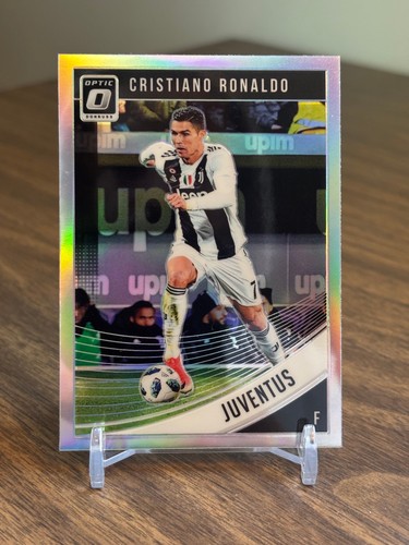 Cristiano Ronaldo 2018 2018-19 Panini Donruss #9 Optic Holo Silver Prizm