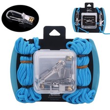 6-pack Adjustable Rope Tensioner Heavy-duty Tie-down Hooks With Roller Buckles 6-pack Adjustable Rope Tensioner Heavy-duty Tie-down Hooks With Roller Buckles