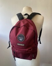 Zaino Napapijri Geographic Borgogna Zaino 15” Laptop Scuola Viaggio Come Nuovo
