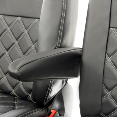 MERCEDES SPRINTER FRONT SEAT COVERS LEATHERETTE