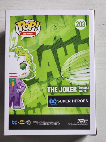 The Joker 203 Martha Wayne DC Super Heroes Exclusive Funko Pop Vinyl - Picture 3 of 5