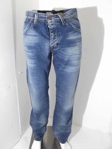 Mens Energie Wide Leg Wide Hip Hop Rap Baggy Denim Jeans W28 W30 W31 - Picture 5 of 10